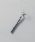 Color Pearl 2way Kahki-Graysh Perple Earring / Single