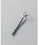 Color Pearl 2way Kahki-Graysh Perple Earring / Single