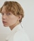 Color Pearl 3way Kahki-Graysh Perple Earring / Single