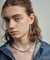 Gradation Ball Chain Earring M / Single