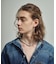 Gradation Ball Chain Earring M / Single
