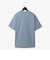 ダーバン D'URBAN 鹿の子幾何学クロスジャカードクルーネックTシャツ