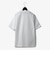 ダーバン D'URBAN 鹿の子幾何学クロスジャカードクルーネックTシャツ