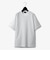 ダーバン D'URBAN 鹿の子幾何学クロスジャカードクルーネックTシャツ