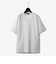 ダーバン D'URBAN 鹿の子幾何学クロスジャカードクルーネックTシャツ
