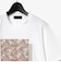 ダーバン D'URBAN パームリーフカモフラージュプリントTシャツ(ショートスリーブ)