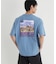 CAMP7(キャンプ7)アートグラフィックプリントTシャツ