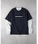 BEN DAVIS レイヤードロングスリーブプリントＴシャツ