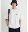 CAMP7(キャンプ7)バックストレートラインロゴプリントＴシャツ