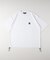 CAMP7(キャンプ7)バックストレートラインロゴプリントＴシャツ