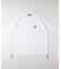 CAMP7(キャンプ7)バックストレートラインロゴプリントＴシャツ
