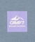 CAMP7(キャンプ7)バックストレートラインロゴプリントＴシャツ