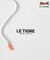 Le TIGRE(ルティグレ)【メンズ】ダンボールロゴフルジップパーカー