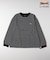 Le TIGRE(ルティグレ)【メンズ】ボーダーワンポイントロゴ長袖Ｔシャツ