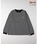 Le TIGRE(ルティグレ)【メンズ】ボーダーワンポイントロゴ長袖Ｔシャツ