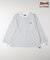 Le TIGRE(ルティグレ)【メンズ】ボーダーワンポイントロゴ長袖Ｔシャツ