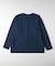BACK NUMBER(バックナンバー)【メンズ】梨地切替ロングスリーブTシャツ