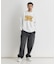 BACK NUMBER(バックナンバー)【メンズ】グラフィックロゴロングスリーブTシャツ