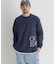 BACK NUMBER(バックナンバー)【メンズ】グラフィックロゴロングスリーブTシャツ