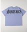 Refurbish(リファービッシュ)バックプリントフットボール切り替えTシャツ