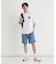 CAMP7(キャンプ7)バックスクエアロゴＴシャツ