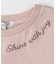 VIVIAN BLUE(ヴィヴィアンブルー)ネックプリントバックタックTシャツ