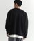 BACK NUMBER(バックナンバー)【メンズ】バルキーニットアニマル柄クルーネックセーター