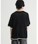 Refurbish(リファービッシュ)袖バイカラー配色ジャガードニットＴシャツ