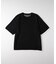 Refurbish(リファービッシュ)袖バイカラー配色ジャガードニットＴシャツ