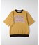 Refurbish(リファービッシュ)グラフィックロゴジャガードニットＴシャツ
