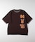 Refurbish(リファービッシュ)グラフィックロゴジャガードニットＴシャツ