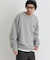 Refurbish(リファービッシュ)【メンズ】ワンポイントロゴ刺繍クルーネックプルオーバー