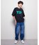 Refurbish(リファービッシュ)ビッグロゴプリントワンポイント刺繍Tシャツ
