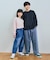 VIVIAN BLUE(ヴィヴィアンブルー)【キッズ】フロントロゴチュニック長袖Tシャツ