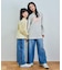 VIVIAN BLUE(ヴィヴィアンブルー)【キッズ】フロントロゴチュニック長袖Tシャツ