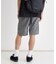 CAMP7(キャンプ7)ナイロンベルト付きショートパンツ