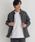 BACK NUMBER(バックナンバー)【メンズ】【店舗で人気】ブロードチェックビッグシャツ(さらっと羽織れる/1枚で決まる)