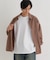 BACK NUMBER(バックナンバー)【メンズ】【店舗で人気】ブロードチェックビッグシャツ(さらっと羽織れる/1枚で決まる)