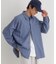 BACK NUMBER(バックナンバー)【メンズ】【店舗で人気】ブロードチェックビッグシャツ(さらっと羽織れる/1枚で決まる)
