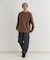BACK NUMBER(バックナンバー)【メンズ】【店舗で人気】【さらっと心地良い】シルケット加工ロングスリーブTシャツ(遮熱・接触冷感)