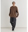 BACK NUMBER(バックナンバー)【メンズ】【店舗で人気】【さらっと心地良い】シルケット加工ロングスリーブTシャツ(遮熱・接触冷感)