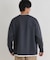 BACK NUMBER(バックナンバー)【メンズ】杢ダンボールフェイクレイヤードトップス