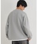 BACK NUMBER(バックナンバー)【メンズ】杢ダンボールフェイクレイヤードトップス