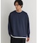 BACK NUMBER(バックナンバー)【メンズ】杢ダンボールフェイクレイヤードトップス