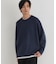 BACK NUMBER(バックナンバー)【メンズ】杢ダンボールフェイクレイヤードトップス