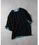 PLUS ONE(プラスワン)【メンズ】【接触冷感】ハイゲージダブルフェイス配色半袖Tシャツ