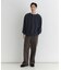 BACK NUMBER(バックナンバー)【メンズ】スウェットヘンリーネックプルオーバートレーナー