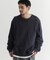 BACK NUMBER(バックナンバー)【メンズ】オーバーサイズクルーネックカラースウェット（6色展開・裏毛・大人のスウェット）