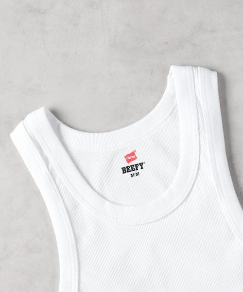 HANES(ヘインズ)【メンズ】「BEEFY」タンクトップ｜ライトオンの通販