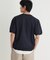 BACK NUMBER(バックナンバー)和紙ニットクルーネックプルオーバー
